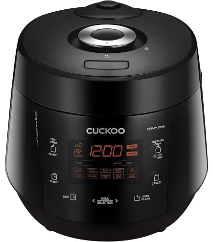 CUCKOO CRP-P0609S | 6-Cup (Uncooked) Pressure Rice Cooker | 12
